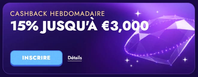 Polestar Casino cashback hebdomadaire