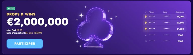 Polestar Casino Drops Wins