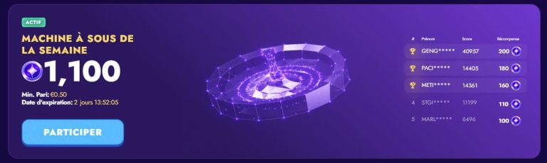 Polestar Casino machines à sous semaine